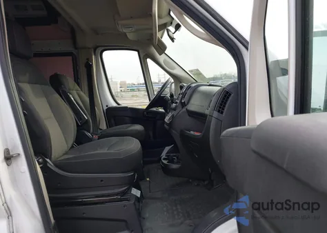 2021 Ram Promaster 3500 Cargo Van High Roof 159 Wb Ext from USA, damaged, VIN 3C6MRVJG9ME557977